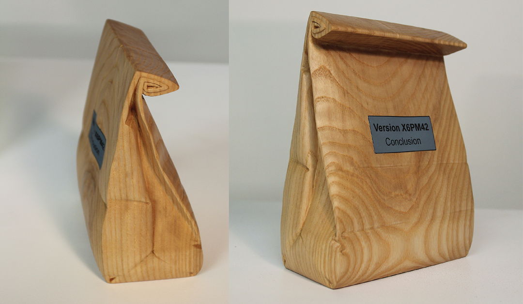 Materials: Ash. This conceptual artwork is the conclusion to a metaphysical argument and is sold separately from the argument.