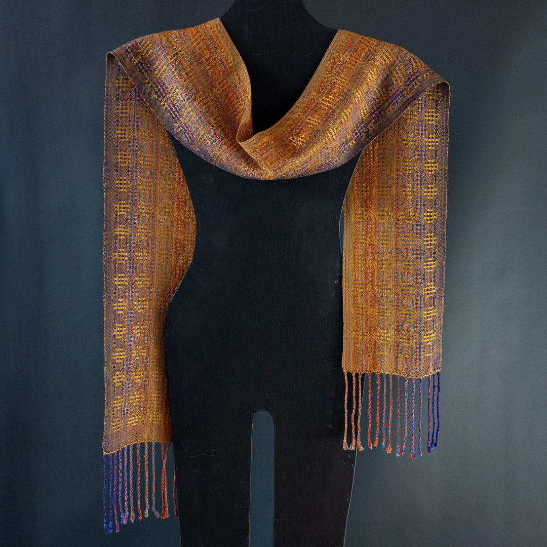 handwoven scarf