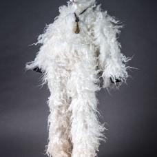 Paper clay  onyx  fake fur  Ghanaian bronze