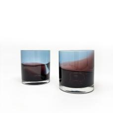 Low Tide Rocks glass in a murky two tone color way. The color and optics of the Low Tide family draws inspiration from the water. Our Low Tide two tone line focuses on the water color story found in tide pools and creeks. 10 oz