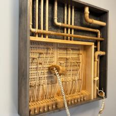 Wood sculpture: Ash  Maple  Holly