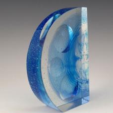 Cast and cold-worked glass