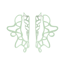 handout and formed brass  powder coat  surgical steel