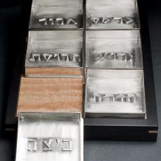 Sterling silver  ebony  maple