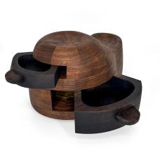 Walnut  ebony  linseed oil finish