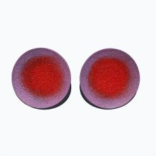 enamel on copper  sterling silver