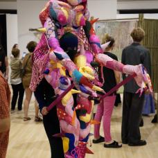 full body patchwork suit