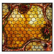 Stained glass window. From the Anatomical series; the inside of a lung airway. Can't remember whether this one was Henry Gray or Frank Netter.